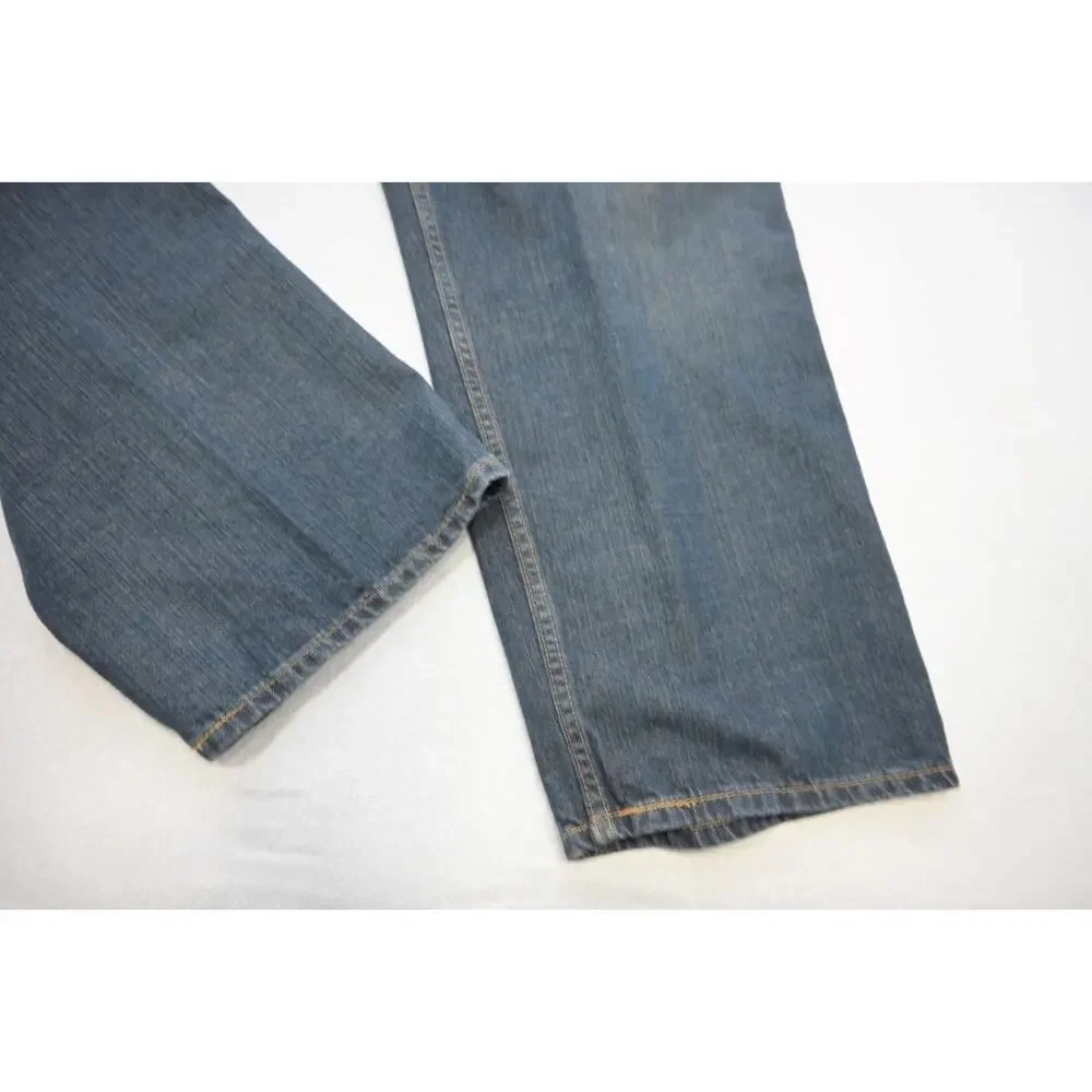 Levi's 559 Relaxed Straight Fit Rugged Rugged Blue‎ Denim Jeans Mens Sz 46 x 30